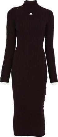 Courrèges Abito a coste - Viola