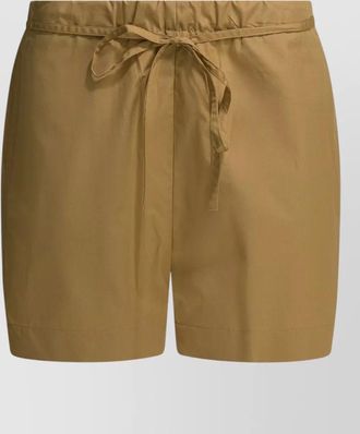 Loulou Studio shorts elastic waistband and back pocket