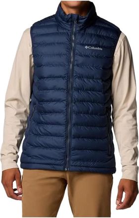 Columbia Powder Lite II Vest - Heren - Bodywarmers - Blauw - L - Polyester - Jassen