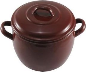 Wurko Olla Alta 16cm C/tapa Abombada Ind A/esm Teja Estrella