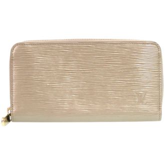 Louis Vuitton Champagne Gold Epi Leather Long Wallet (Bi-Fold) (Pre-Owned)
