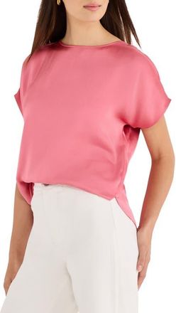 Nic+Zoe Day Gloss Top in Raspberry at Nordstrom, Size Small