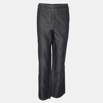 Elena Miro Blue Linen Blend Pants XXL