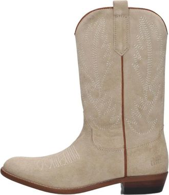 clic! Schoenen, Dames, Beige, 33 EU, Leer, Cowboy Boots 20200