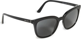 Prada Grey Square Ladies Sunglasses PR 03XS 1AB5S0 53
