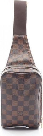 Louis Vuitton Brown Coated Canvas Damier Canvas Pvc Fanny Pack (Pre-Owned)