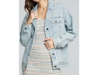 Saltwater Luxe Stevie Denim Jacket In Light Blue