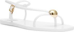 Dolce Vita Jossie Flat Sandal in White at Nordstrom Rack, Size 10