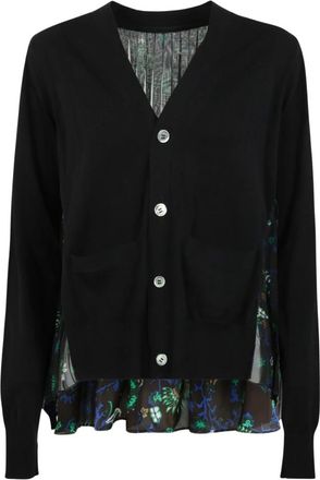 sacai Donna, Maglie, Nero, M, new
