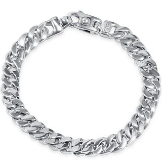 Pompeii3 Mens Cuban Link 14k Gold (46gram) or Platinum (74gram) 9mm Bracelet 8.5