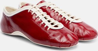 Dries Van Noten Zapatillas de piel