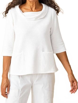 Habitat Ripple Hudson Top In White
