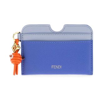 Fendi Tarjetero FF Diamonds - Accessories - Mujer - Azul - ONE SIZE