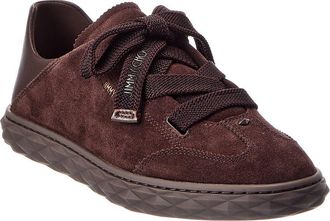 Jimmy Choo London Diamond Light Flex/F Suede Sneaker