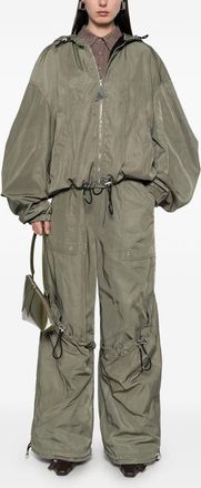 The Attico Womens Trousers For Versatile Wear - Sage Green - Size EU 40 (Womens)