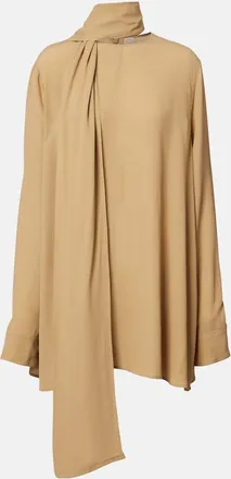Toteme Scarf-detail blouse