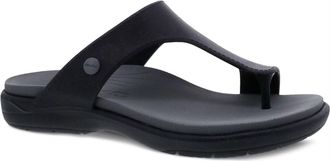 Dansko Womens Krystal Molded Sandals In Black
