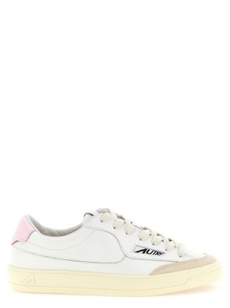Autry White Lace Up Sneakers