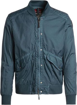 Parajumpers Novak Bomberjack - Heren - Bomber jackets - Blauw - L - Nylon - Jassen
