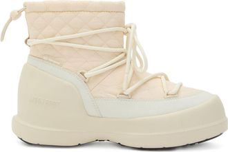 Moon Boot Flat Shoes Light And Natural