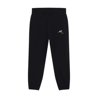 Off-white Trousers - male - Off White - Sweatpants - Black - 10 Y - Kids