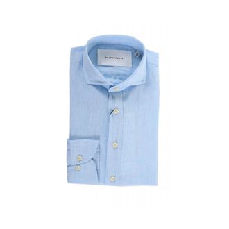 Baldessarini B3 10012 Shirt - Heren - Zakelijke Overhemden - Blauw - M - Overhemden