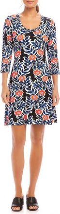 Karen Kane Floral Print Jersey Dress at Nordstrom, Size Small