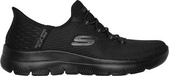 Skechers Mens Summits - Diamond Dream slip-in vrijetijdsschoenen (Drievoudig zwart)