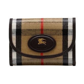 Burberry Highlands Compact Wallet - female - Burberry - Wallets & Cardholders - Multicolor - ONE SIZE - Accessories