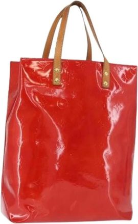 Louis Vuitton Pre-owned Tote Bags, female, Red, Size: ONE SIZE Pre-owned Vintage Leather Tote Bag