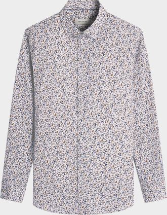 Bugatchi Mens Julian Floral Sport Shirt