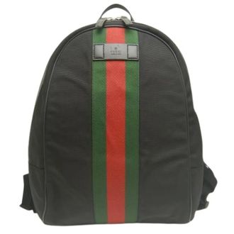 Gucci Pre-owned Vintage Rugzak - unisex - Vintage Rugzakken - Zwart - ONE Size - Nylon - Vintage