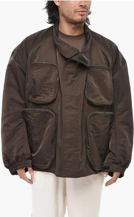 Hed Mayner REEBOK Nylon Utility Jacket with Velcro Closure size M