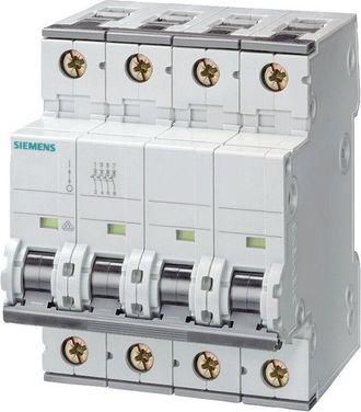 SIEMENS Interruttore magnetotermico Siemens 4P 32A 15kA tipo c 4 moduli 5SY74327
