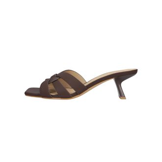 Stefano Lauran Schoenen, Dames, Bruin, 41 EU, Leer, Slingbacks