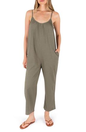 Hurley New Heights Jumpsuit in Olive Grove at Nordstrom, Size X-Large