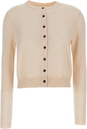 Lisa Yang Cardigan con bottoni - Toni neutri