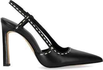 Michael Kors D&Eacute;COLLET&Eacute; SLINGBACK ALORA NERA MICHAEL KORS