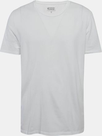 Maison Margiela Maison Martin Margiela White Jersey Crewneck T-Shirt