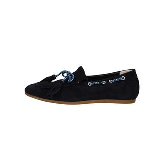 Stefano Lauran Michela Loafers - Dames - Schoenen - Blauw - Maat: 39 EU Leer