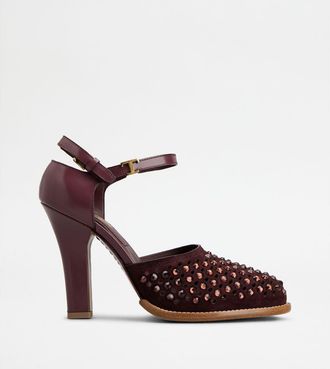 Tod's DOrsay Pumps in Smooth Leather and Suede