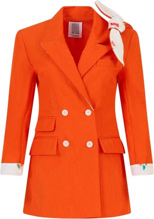 Rosie Assoulin Blazer doppiopetto - Arancione