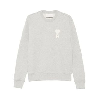 Ami Sweatshirts, female, Gray, Size: XS De Coeur Sweatshirt