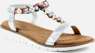 Lunar Womens Tempo Womens Sandals - Silver Synth - Size: 7