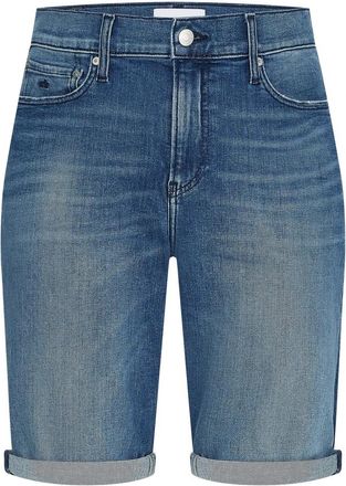 Calvin Klein Slimme Denim Shorts in Medium Blauw - Heren - Denim shorts - Blauw - W40 - Denim - Korte Broeken