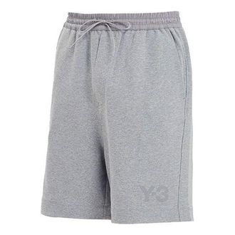 adidas Y-3 Classic Terry Shorts Asia Sizing Grey Heather GK4542