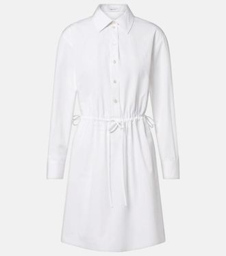 Alexander McQueen Cotton poplin shirt dress
