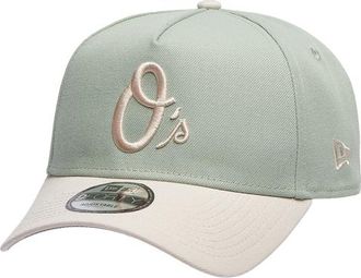 New Era Womens Baltimore Orioles Orioles 9Forty A-Frame Cap - Adult Grey/Sage