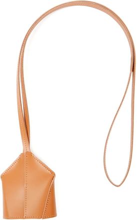 Maison Margiela leather key lanyard - Orange