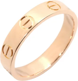 Cartier Gold Pink Gold (18K) Band Ring (Pre-Owned)